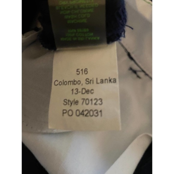 Lilly Pulitzer The Chipper Short 12 Navy Chinos - Picture 6 of 7